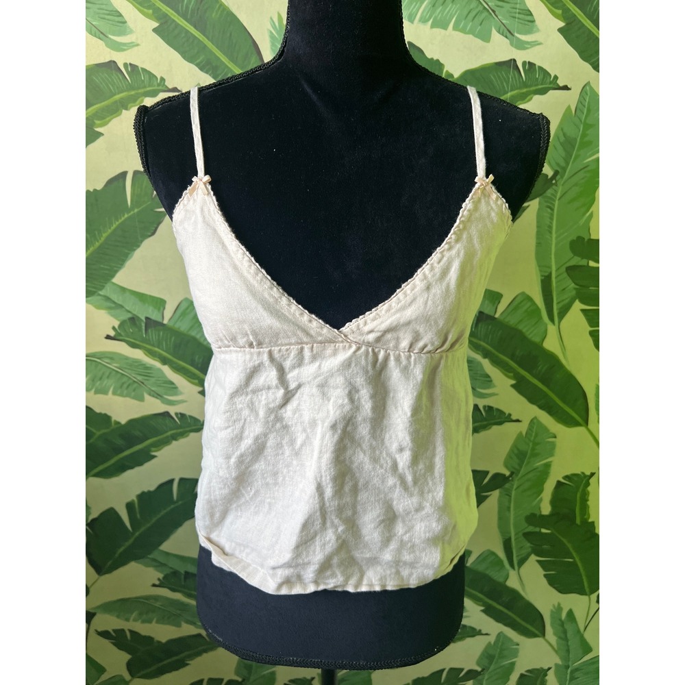 John Galt Camisole Top Women One Size Cream Brandy Melville